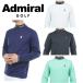  Admiral Golf мужской скорость poka длинный рукав mok шея рубашка ADMIRAL GOLF ADMA591 2025 год осень-зима модель 