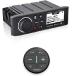 Fusion MS-RA70NSX Marine Entertainment System with Wireless Remote - Black