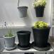 a-bru eko pot круглый 5 номер серый черный посадочная машина pot 