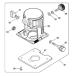 �}�L�^ makita 40V max �[�d���g���} RT001GZ �p �g���} �x�[�X�A�b�Z���u�� 127097-5 ���i �C�� �⋋ �p�[�c �؍� ���z ��H ���[�^�[