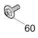  Makita makita 18V 125mm заряжающийся циркулярная пила HS474DZ для шестигранная головка болт с шестигранной головкой M6X18 266458-5 циркулярная пила круг пила детали ремонт детали большой . строительство 