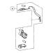 HiKOKI �n�C�R�[�L 18V 14.4V �R�[�h���X �u���� RB18DC �p �f���Q���Z�b�g 378147 �X�C�b�` ���̑� �p�[�c ���i �C�� �⋋ �u���A �[