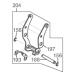 ޥå MAX Ŵڷ« RB-400T-E-B2C/1450A  No.204 륬ɥASSY(ե) (RB81357)   ѡ   