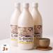 [ один восток ] рис макколли 3 шт. комплект / 1000ml×3 шт 6 раз il Don рис макколли . река pochon корейское сакэ ... sake низкий алкоголь .....kok. красивый после тест ....