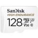 SanDisk SDSQQNR-128G-GN6IA 128GB microSDXC[J[h High Endurance microSD Card COpbP[Wi