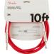 Fender USA ORIGINAL SERIES CABLE 10feet (FIESTA RED)(#0990510010)