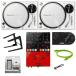 Pioneer DJ PLX-500-W + DJM-S5 DJ начинающий 10 позиций комплект [ бесплатно загрузка версия Serato DJ Pro соответствует ]