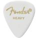 Fender USA [ подведение счетов полная распродажа распродажа ] CLASSIC CELLULOID PICKS, 351 SHAPE - 12 PACK[ белый /Heavy][#1980351980]