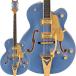 GRETSCH Professional Collection Falcon Hollow Body with String-Thru Bigsby BlackCerulean SmokeEbony