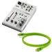 YAMAHA AG03MK2 W + OYAIDE производства высокое качество USB кабель комплект ( Yamaha )(USB миксер )( распределение доверие интерфейс )(Type C to C 1.0m)( oyaide )