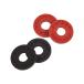 Fender USA �y���Z����s�����Z�[���z STRAP BLOCKS 4PACK [BLACK 2��/RED 2��]�i#0990819000�j