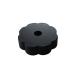 stokyo Plastic 45RPM Flower-Power Adapters Black (12) (ɡʥ EPץ)