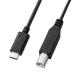 SANWA SUPPLY [ осенний super распродажа ]KU-CB10 [1.0m](USB2.0 Type C-B кабель )( Sanwa Supply )