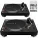 Pioneer DJ PLX-500-K TWIN SET [. покупка привилегия :NAGAOKA производства запись чистка комплект подарок ]