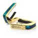 Thalia Capo Exotic Shell Series 24K Gold TEAL ANGEL WING [ новый specification ]ta задний kapo