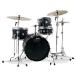 dw DDLM1804BL [Design Series Mini Pro 4-Piece Kit / 18'' BD / Black Satin][ тарелки, аппаратное обеспечение продается отдельно ]
