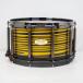 Pearl Masterworks Snare Drum 14x8 Free Floating -Gold Swirl on Black Carbon-[ikebe музыкальные инструменты магазин создание 50 anniversary commemoration модель ]