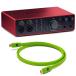 Focusrite Scarlett 16i16 Gen4 + OYAIDE производства высокое качество USB кабель комплект (Type C to C 1.0m)(16in16out*USB аудио интерфейс )( four ka...