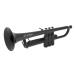 pBone music �s�[�{�[���~���[�W�b�N / pTrumpet Black (PTRUMPET1BLK) �y�v���X�`�b�N�� Bb �g�����y�b�g�z