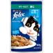  Nestle pyulina Felix pauchi мягкость решётка . кошка желе покрой ..50g 1 кейс 48 шт. комплект 
