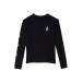 Volcom Kids 륳 ˤλ եå Ҷ T Iconic Stone Long Sleeve Tee (Big Kids) - Black