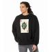 Just Cavalli 㥹ȥ   եå ѡ å Sweatshirt with Skull Card - Black