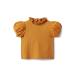 Janie and Jack ̎qp t@bV q uEX Puff Sleeve Top (Toddler/Little Kids/Big Kids) - Yellow