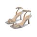 Jewel Badgley Mischka ǥ  塼  ҡ Veronika - Silver Textile