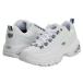 SKECHERS スケッチャーズ レディース 女性用 シューズ 靴 スニーカー 運動靴 Premiums - White Smooth Leather/Blue Trim