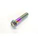 64 titanium сплав болт фланец болт M10×45mm P1.5 средний глаз 1 шт. жарение цвет есть .. пачка соответствует Ti-6Al-4V суппорт тормоза и т.д. 