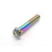 64 titanium сплав болт фланец болт M10×50mm P1.5 средний глаз 1 шт. жарение цвет есть .. пачка соответствует Ti-6Al-4V суппорт тормоза и т.д. 