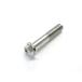 64 titanium сплав болт фланец болт M10×50mm P1.5 средний глаз 1 шт. .. пачка соответствует жарение цвет нет Ti-6Al-4V суппорт тормоза и т.д. 
