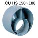 a long CU HS 150×100. сердцевина гнездо втулка осушение для . урегулирование труба ПВХ CU соединительная муфта ПВХ труба 