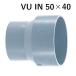 a long VUIN50×40 VU соединительная муфта чернила Leeza - гнездо осушение для соединительная муфта ПВХ труба 