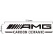  Benz AMG порез вытащенный стикер разрезной знак суппорт для задний [CARBON CERAMIC] x1 листов 