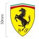�t�F���[�� Ferrari �X�N�[�f���A �t�F���[�� �~�j�X�e�b�J�[ mini�T�C�Y �c5cm