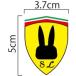 �X�Y�L SUZUKI ���p�� �t�F���[�� Ferrari���G���u���� �X�e�b�J�[�c5cm��1��
