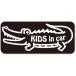  Kids in машина KIDS in car стикер [ магнитный ] { цвет выбор .. } No.67wani san 