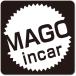 . in машина MAGO in car стикер [ магнитный ] { цвет выбор .. } No.39 круглый Logo 
