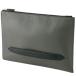  Salvatore Ferragamo Salvatore Ferragamo FZ-24 0480 кожа серый чёрный клатч [FJ]
