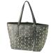  Jimmy Choo JIMMY CHOOsa автомобиль S Star заклепки кожа большая сумка металлик серебряный [FJ]