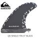 QUIKSILVER åС եܡ 󥿡ե  SINGLE FIN 6' BLACK ܥåե ե