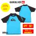  бесплатная доставка #25%OFF# Quick Silver QUIKSILVER детский Rush Guard 100cm Kids короткий рукав UPF+50 KLY161151 ALL TIME S/S KIDS