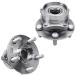 Detroit Axle - Front Wheel Hub and Bearings Assembly Replacement for 2004-2009 Toyota Prius - 2pc Set ¹͢