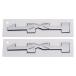 OEM NEW Right and Left Fender 4x4 Emblem Set 2015-2018 Chevrolet GMC 22813983 ¹͢