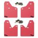 RokBlokz Mud Flaps for 2005-2015 Toyota Tacoma - Multiple Colors Available - Set of 4 - Includes Hardware and Detailed Instructions (Regula ͢����