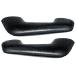 Auto Krafters Compatible/Replacement For Black Arm Rest Pads Pair 1960-64 Falcon 1959 Galaxie Sunliner 62-64 Fairlane 59-66 F-Series Truck  ͢����