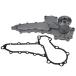 FridayParts Water Pump with Gasket 1A021-73033 for Kubota Tractor L4200DT L4200F L4240DT L4300DT L4400DT L4600DT L4850DT L5450DT ͢