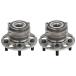 AutoShack Rear Wheel Hub Bearing Pair of 2 Driver and Passenger Side Replacement for 2007-2011 Honda CR-V 2007-2012 2017-2018 Acura RDX 2.3 ͢