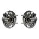 Rear Wheel Bearing and Hub Assembly Pair for 2008-2010 Hyundai Elantra Non-ABS K70-100717 ͢